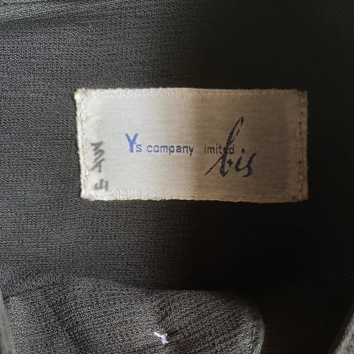Yohji Yamamoto - Vintage Y’s Bis Embroidered Mandarin Collar Oversize