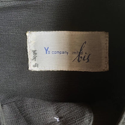 Yohji Yamamoto - Vintage Y’s Bis Embroidered Mandarin Collar Oversize