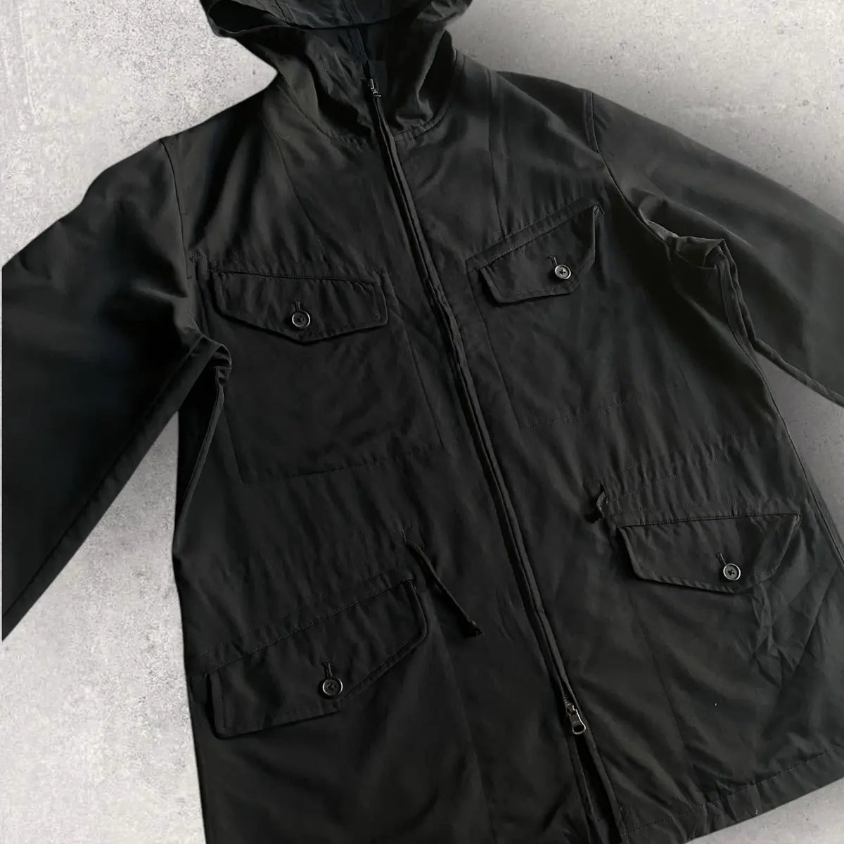 Yohji Yamamoto - Vintage 90’s Wool Gabardine Hood Jacket