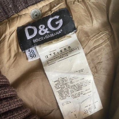 Dolce & Gabbana - AW04 2 in 1 Modular High Neck Down Vest Jacket