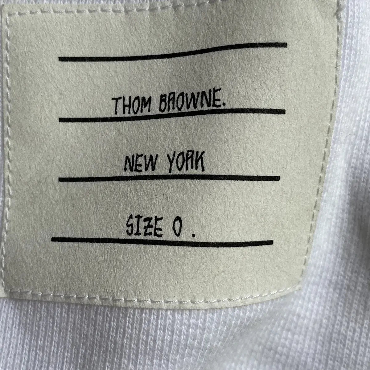 Thom Browne - SS21 Diagonal Stripe Crew Neck Sweater