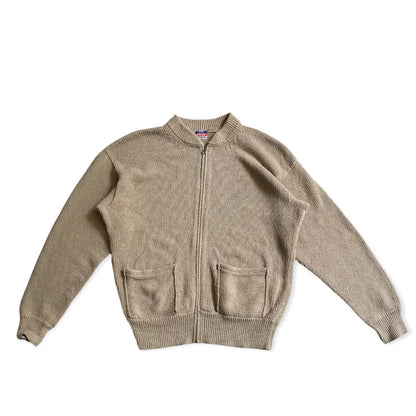 45RPM - Zip Knit Oversize Jacket