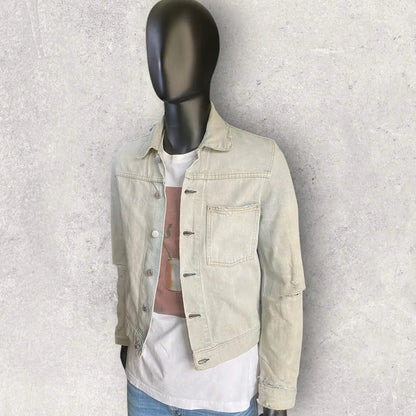 Helmut Lang - Vintage Broken Denim Slim Jacket Mid Wash
