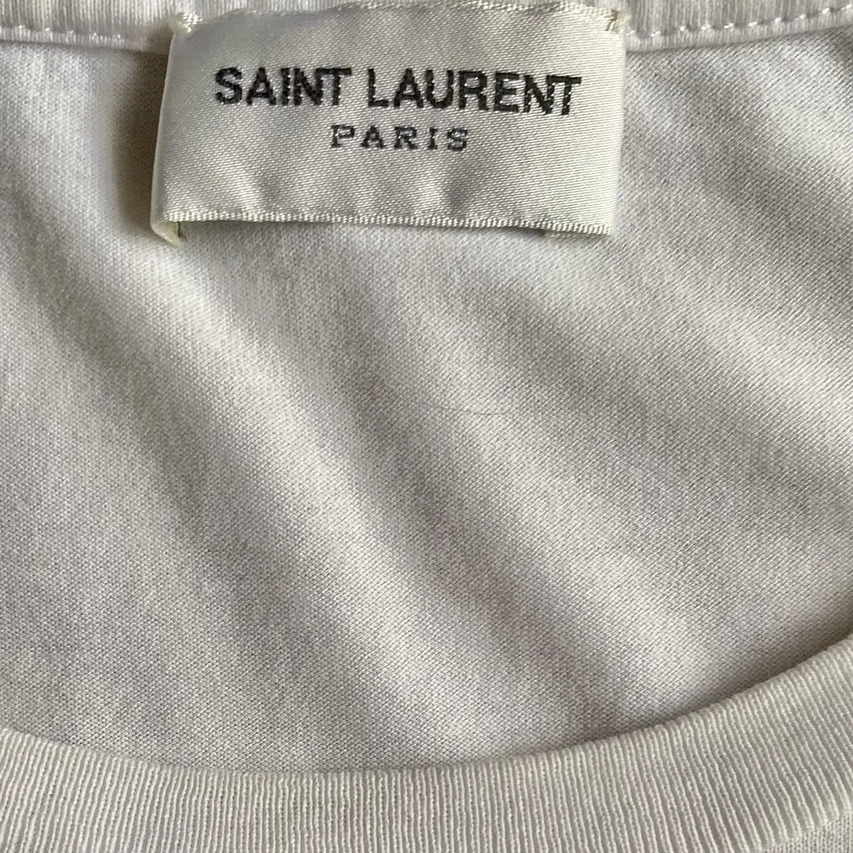 Saint Laurent Paris - SLP Logo T Shirt