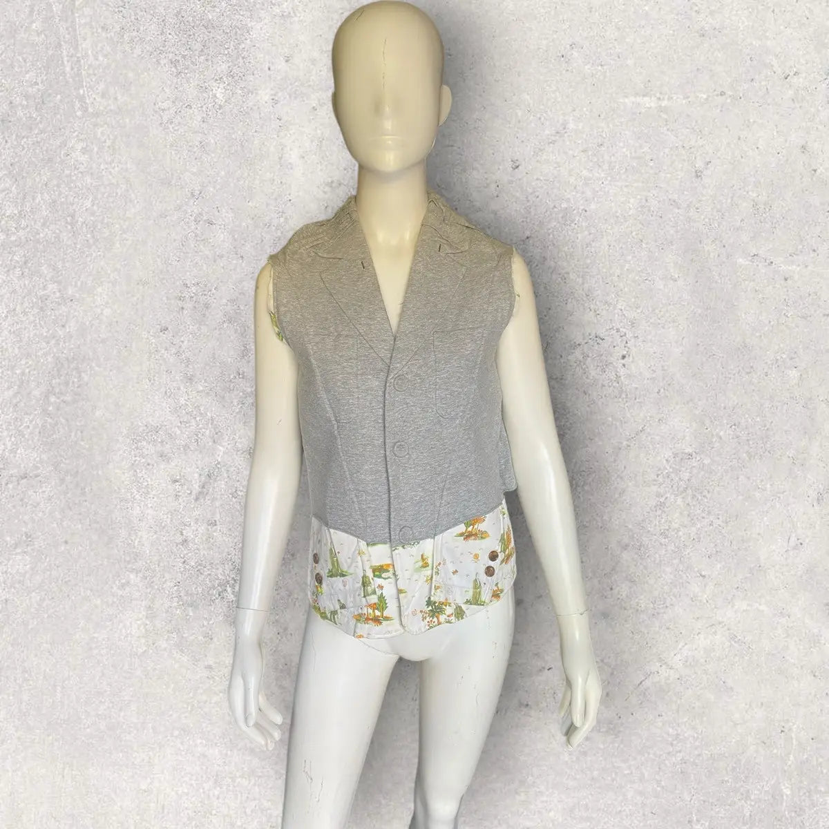 Undercover : Vintage SS02 The Illusion Of Haze Sleeveless Blazer