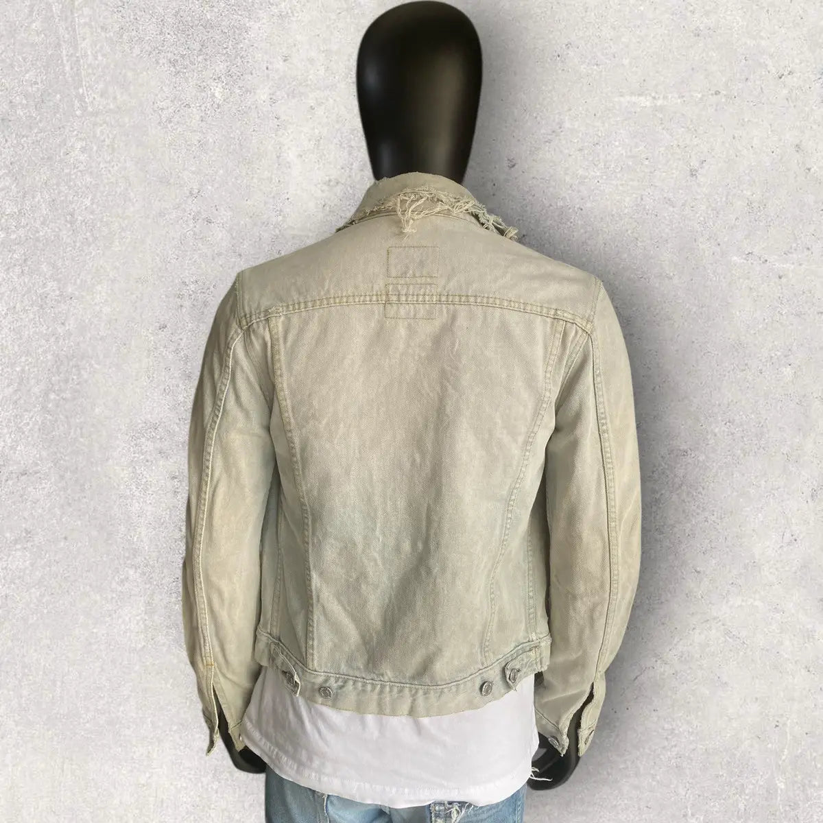 Helmut Lang - Vintage Broken Denim Slim Jacket Mid Wash