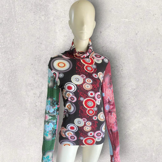 Gucci - Psychedelic Print Turtle Neck L/S