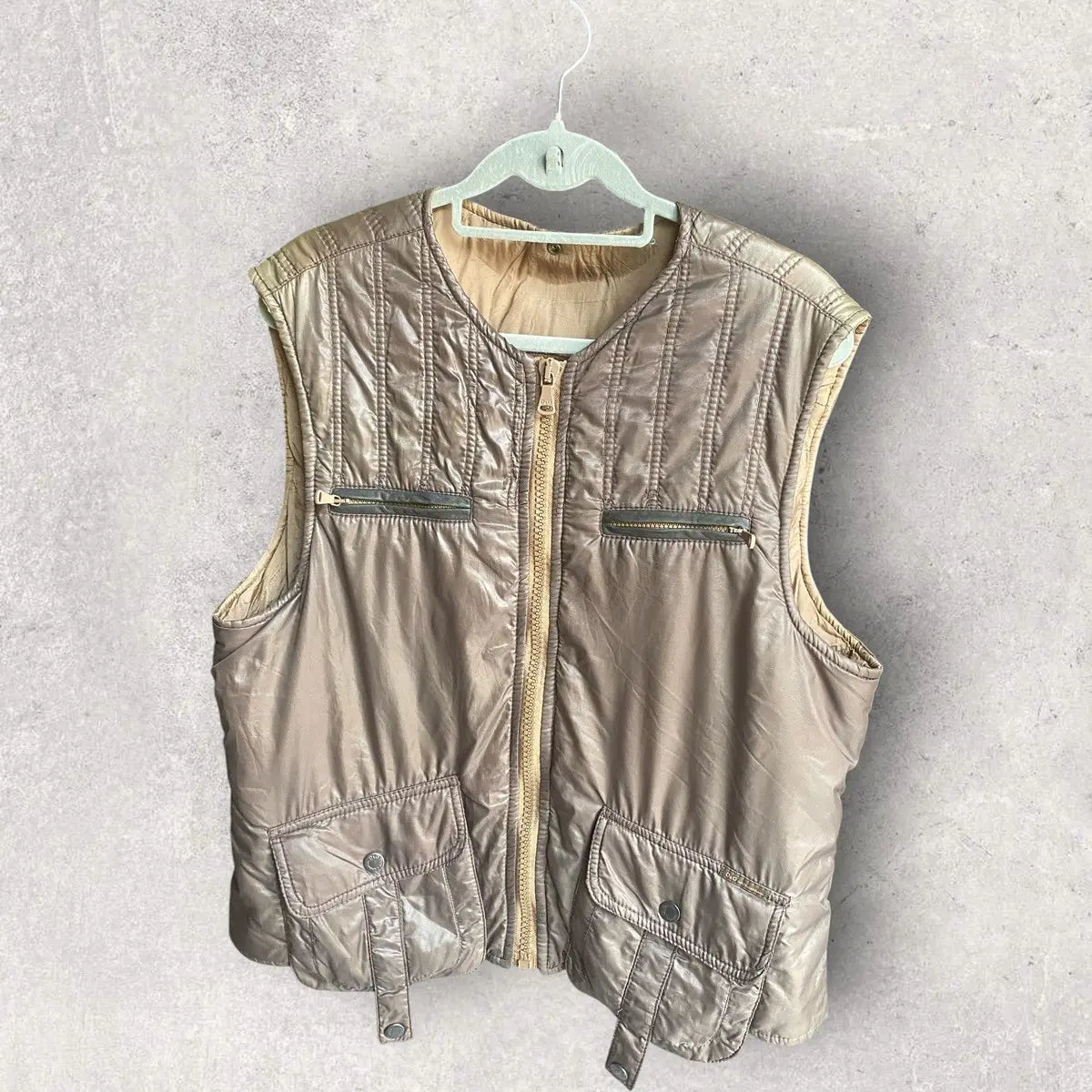 Dolce & Gabbana - AW04 2 in 1 Modular High Neck Down Vest Jacket