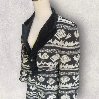 Comme des Garcons : Vintage Fall 1989 Set Cropped Jacket and Skirt