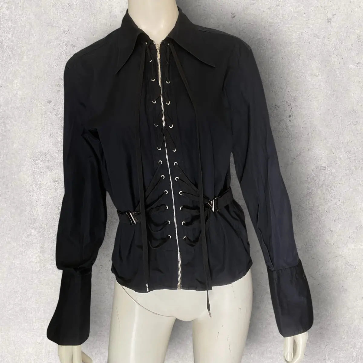 Jean Paul Gaultier - JPG Lace Up Corset Bondage Shirt