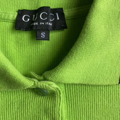 Gucci - Vintage 1996 Gucci By Tom Ford Ribbed Polo Shirt
