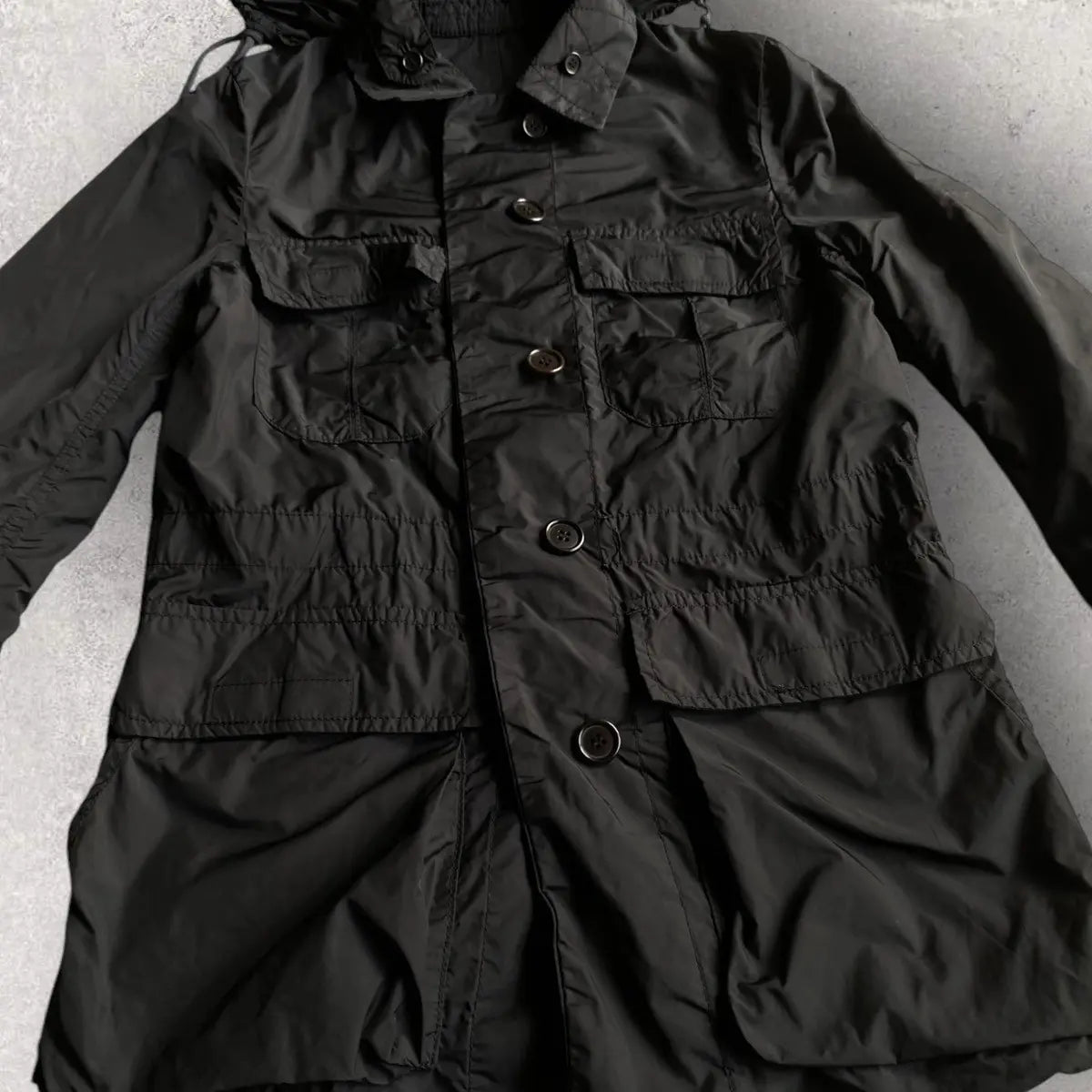 Comme des Garcons Reversible Nylon Hoodie Jacket