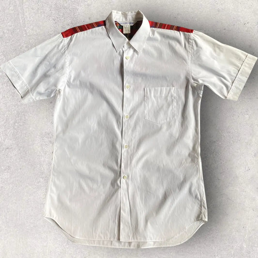 Comme des Garcons - CDG Shirt Back Red Tartan Panel