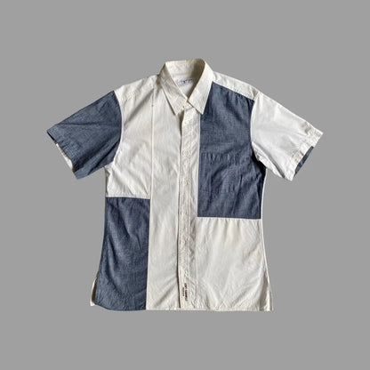Yohji Yamamoto - Pour Homme Produce Denim Paychwork Shirt