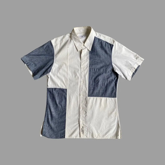 Yohji Yamamoto - Pour Homme Produce Denim Paychwork Shirt
