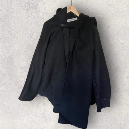 Issey Miyake - Vintage Issey Miyake Asymmetric Oversized Wool Wind coat