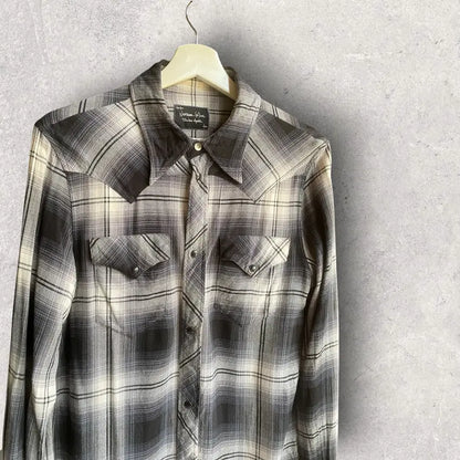 Number (N)ine - SS07 Plaid Rayon Western Shirt