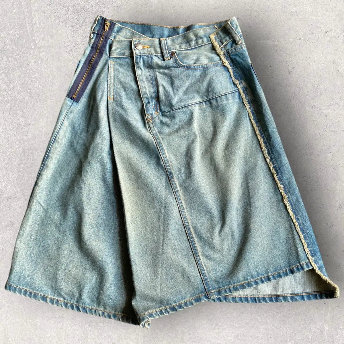 Comme des Garcons : AW04 Back-to-front denim skirt