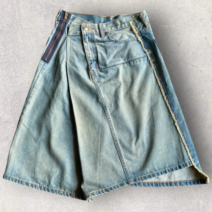 Comme des Garcons : AW04 Back-to-front denim skirt
