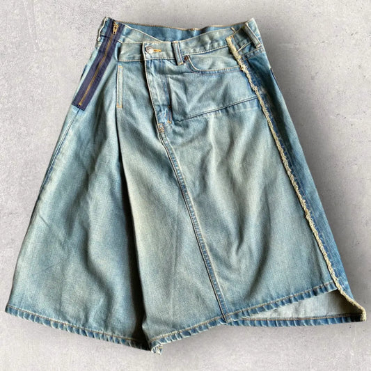 Comme des Garcons : AW04 Back-to-front denim skirt