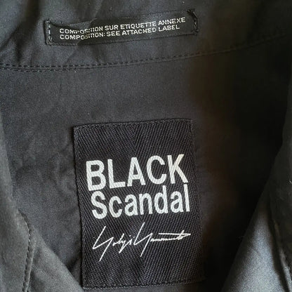 Yohji Yamamoto - Fall19 Black Scandal Print Shirt