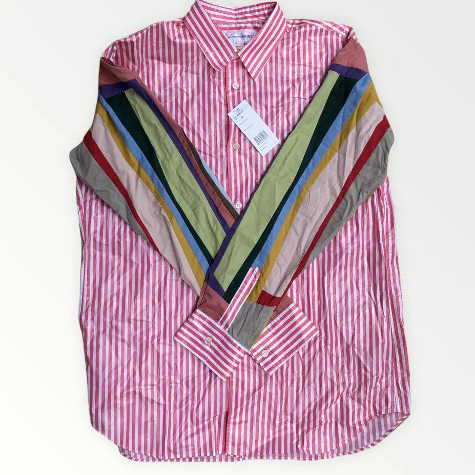 Comme des Garcons - New With Tag SS20 Waterproof Rubberized Patchwork Shirt