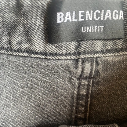 Balenciaga - Fray Cropped Denim