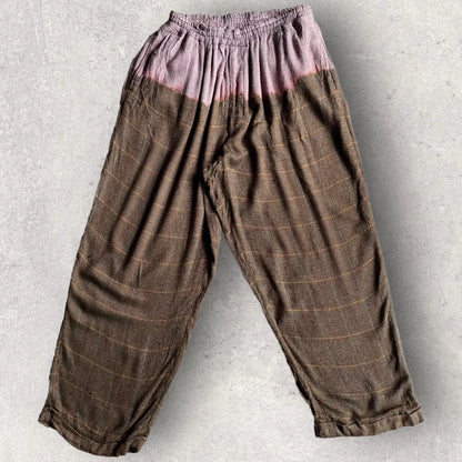 Comme des Garcons : Vintage aw93 Runway Elastic waist Dye Pants