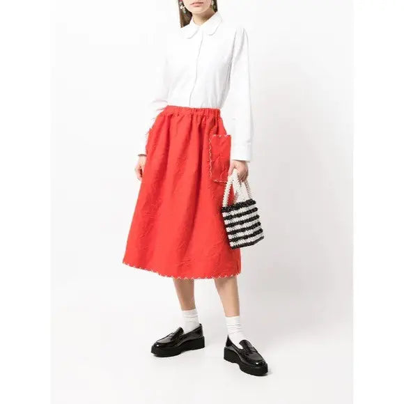 Comme des Garcons - New With Tag Red Skirt