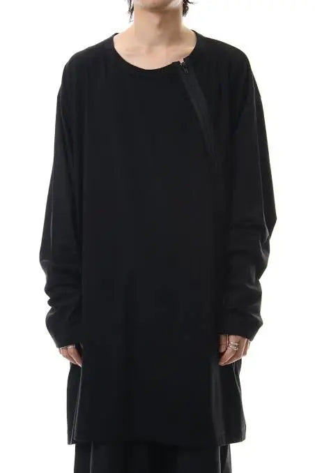 Yohji Yamamoto  Ground Y Zip Asymmetric Oversized L/S