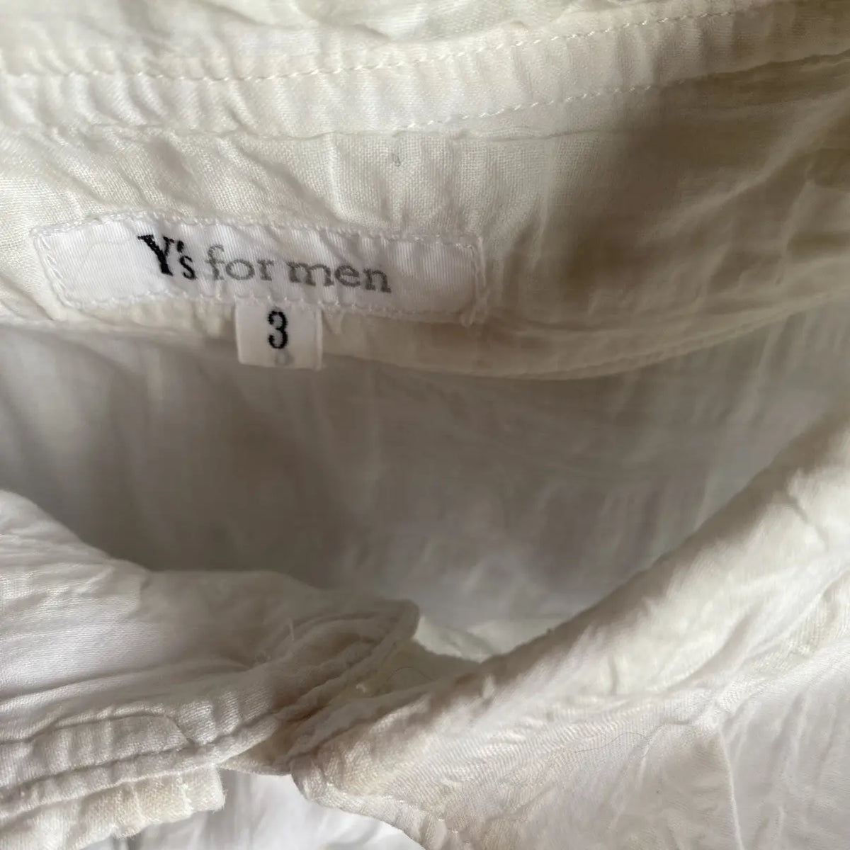 Yohji Yamamoto - Y’s For Men Wrinkle Oversized Shirt