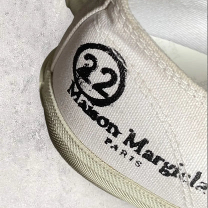 Maison Margiela - Off-White Color Splash Tabi Sneakers