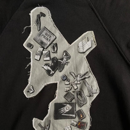 Raf Simons - New Testaments For New Tribes Patch Hoodie