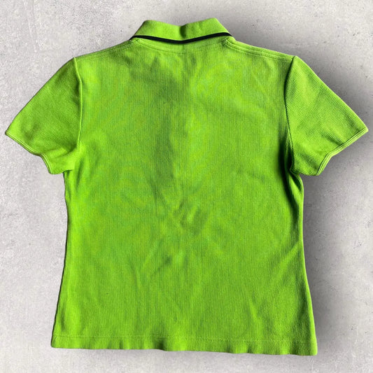 Gucci - Vintage 1996 Gucci By Tom Ford Ribbed Polo Shirt