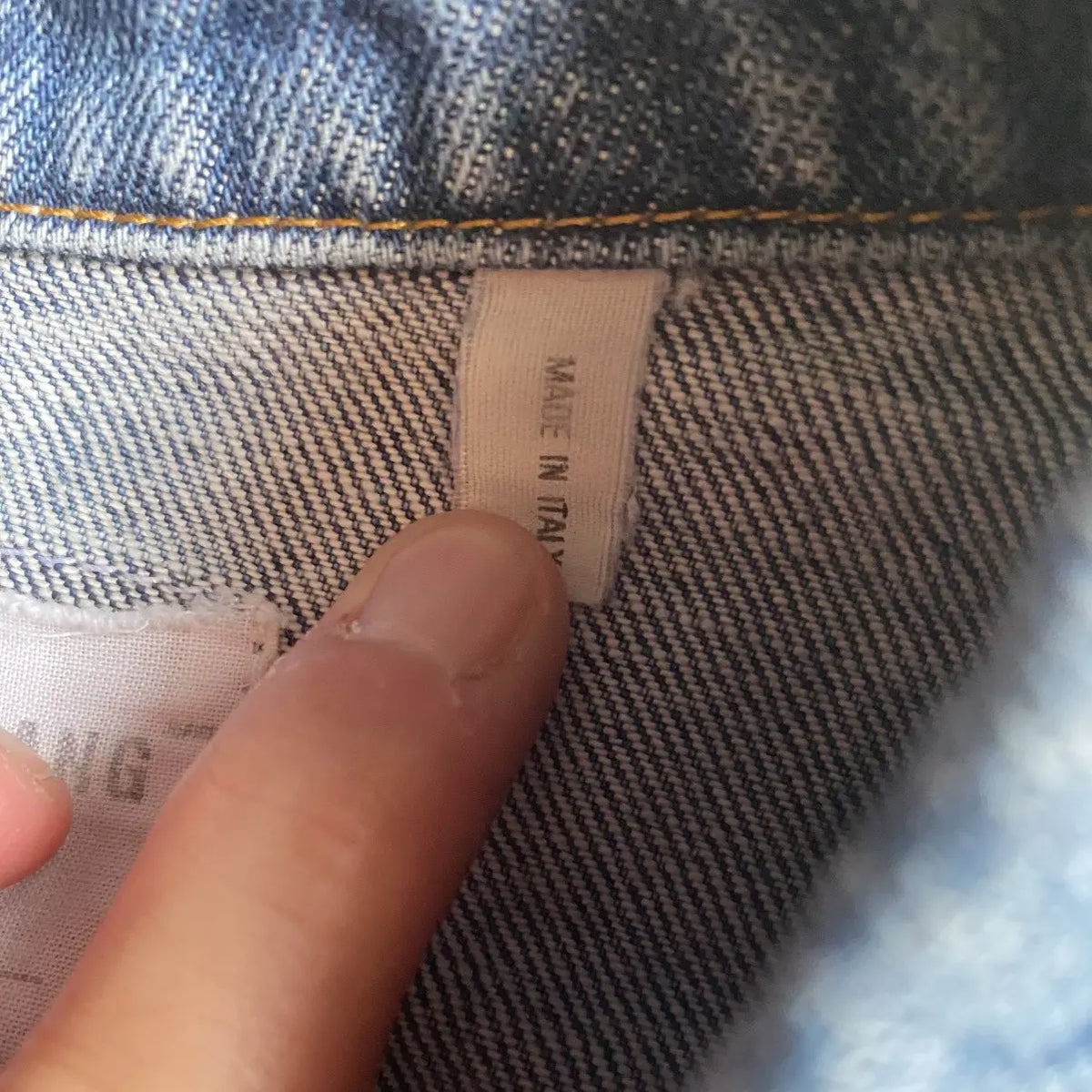 Helmut Lang - Archive 1998 Double Low Pocket Denim Jacket