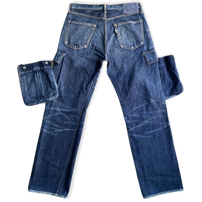 Yohji Yamamoto - Y's for men Spotted horse Detachable pockets Jeans