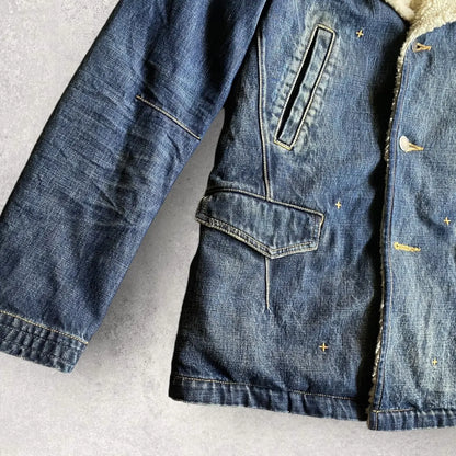 Number (N)ine : FW07 Denim Shearling Jacket