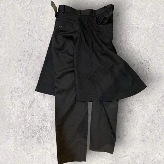 Comme des Garcons - Black CDG Skirt Wrap Pants