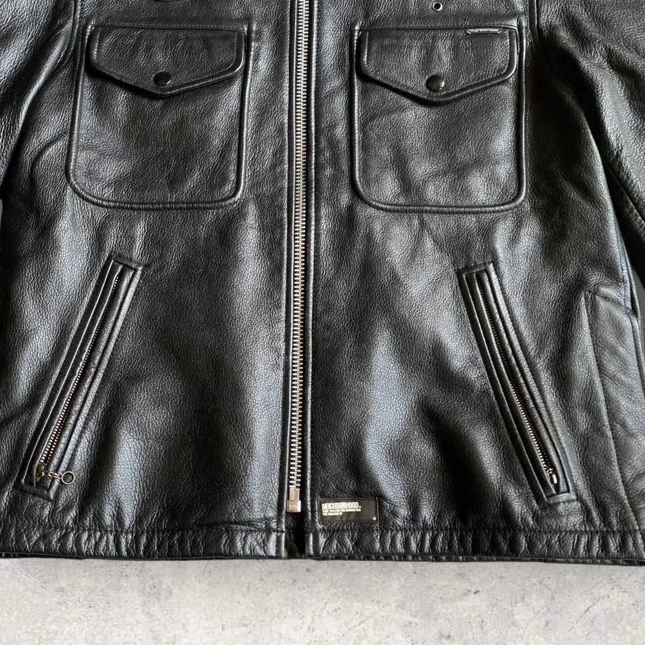 Neighborhood - Fall00-01 Highway Patrol Leather Jacket