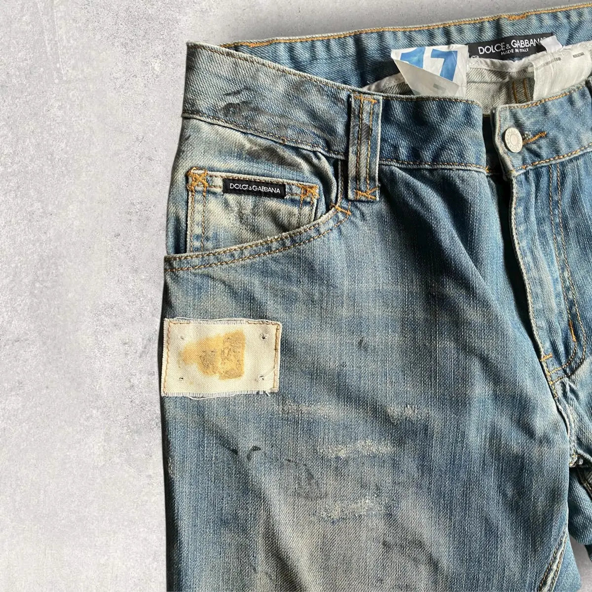 Dolce & Gabbana - SS06 D&G Sex Loose Fit Denim