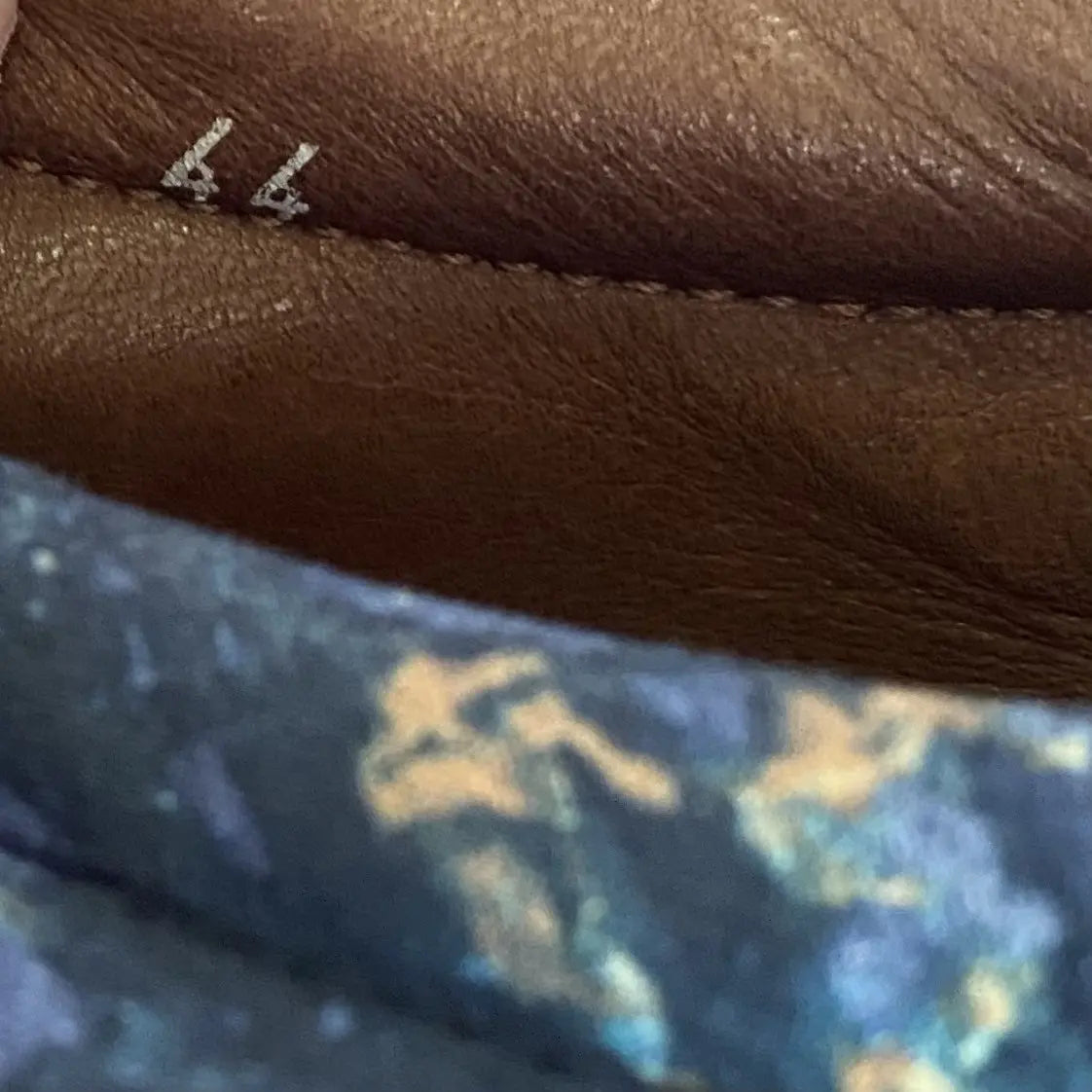 Acne Studios - Rare Fall13 Acne Studios Blue Marble Adrian Sneakers