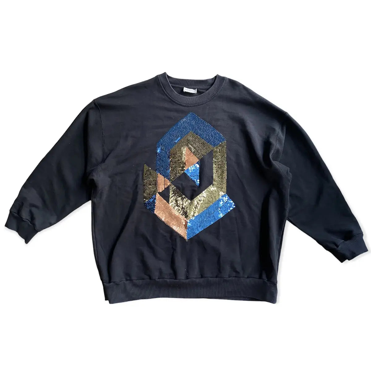 Dries Van Noten - Sequin Oversize Sweater Fit Large