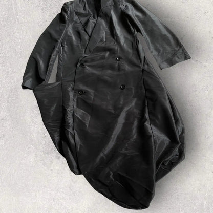 Yohji Yamamoto - SS01 Silk Blend Drape Coat