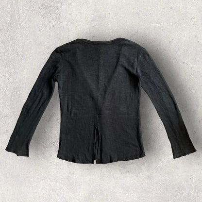 The Viridi-Anne - Distressed Cardigan