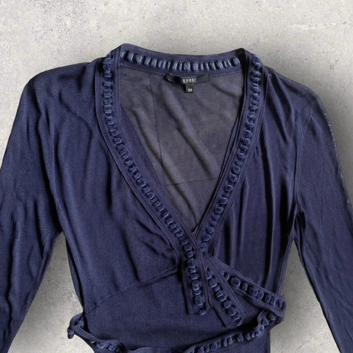 Gucci - Rayon Sheer Mesh L/S