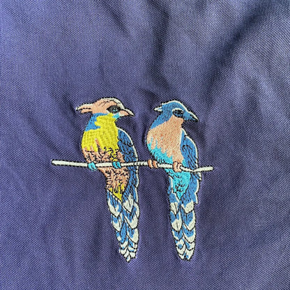 Loewe x Paula Ibiza Parrots Embroidered Oversize Polo