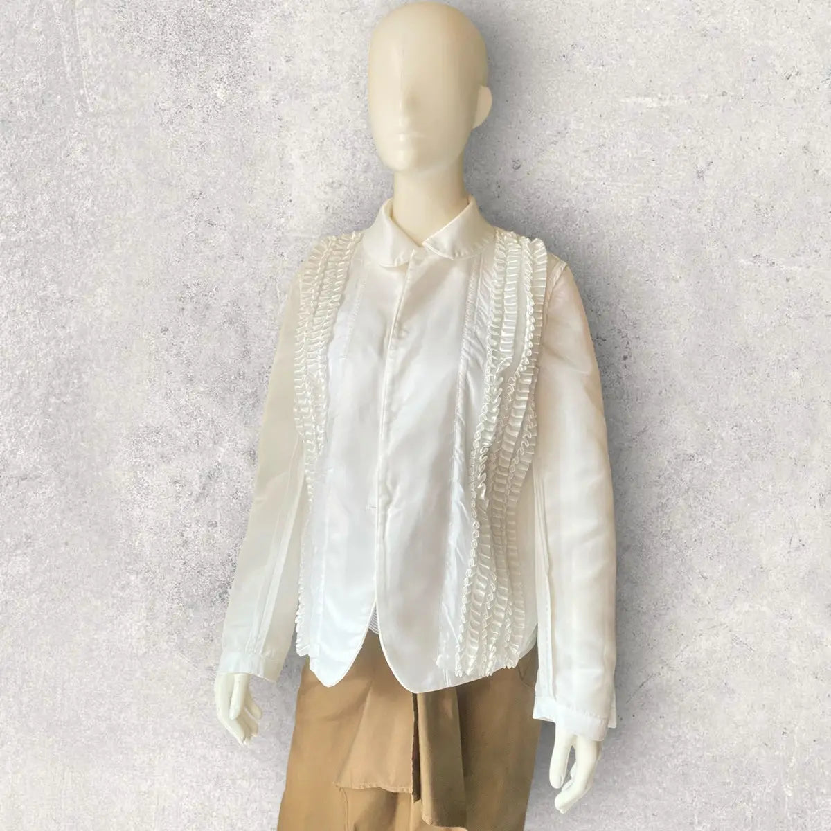 Comme des Garcons - Reversible Ruffle Jacket