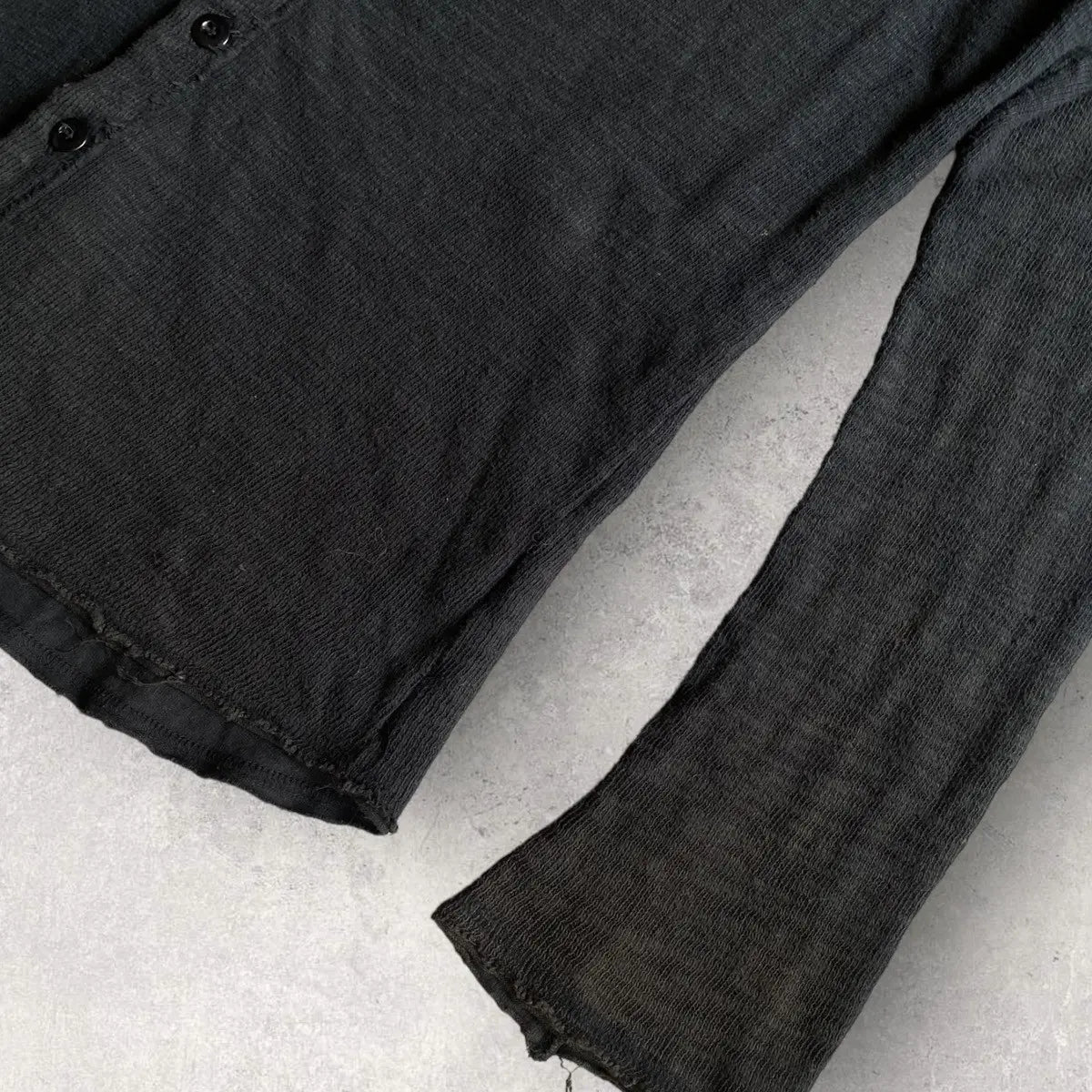 The Viridi-Anne - Distressed Cardigan