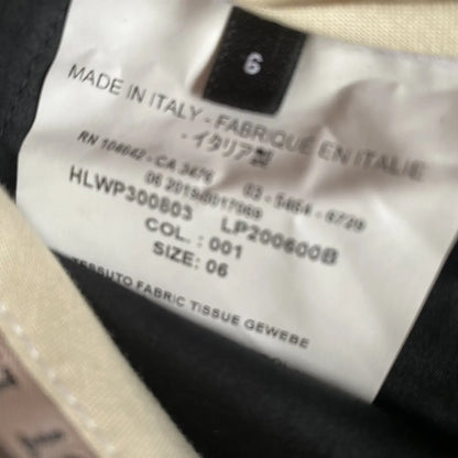 Helmut Lang - Cummerbund Wool Trousers