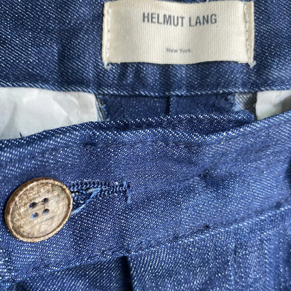 Helmut Lang - Blue Denim Chino Pants
